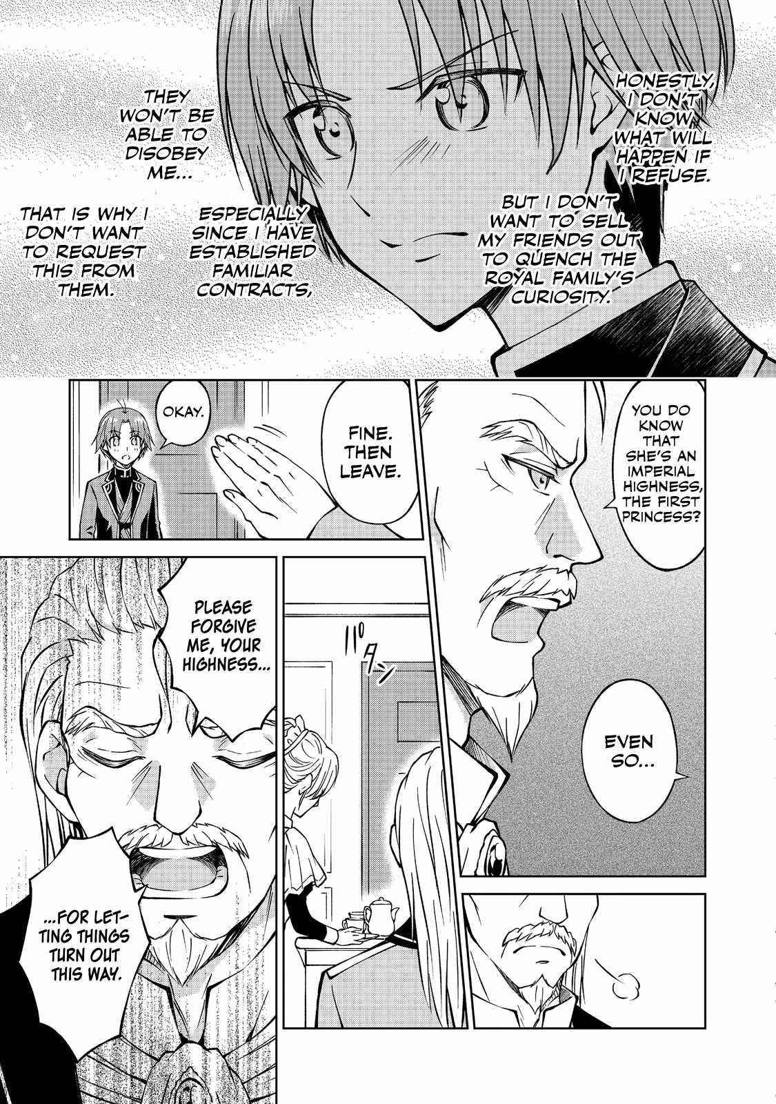 My Noble Family is Headed For Ruin, So I May As Well Study Magic In My Free Time Chapter 6 - Page 23