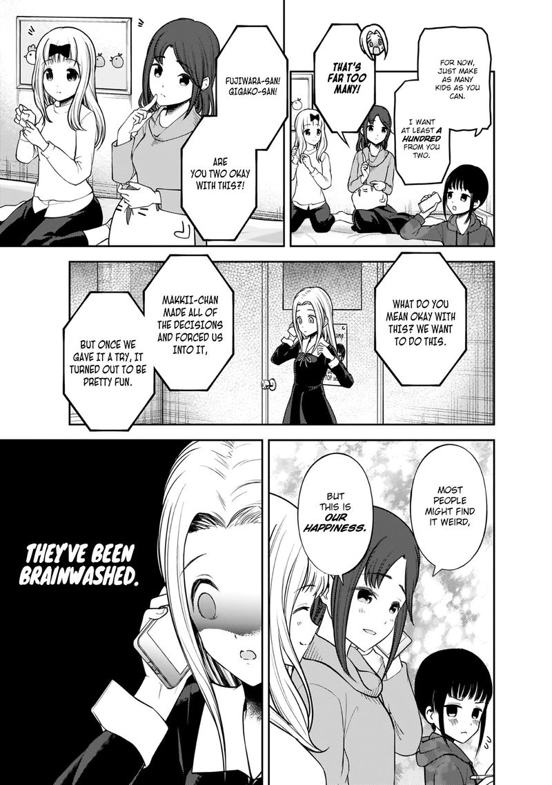 Kaguya-sama wa Kokurasetai: Tensai-tachi no Renai Zunousen Chapter 171 - Page 9