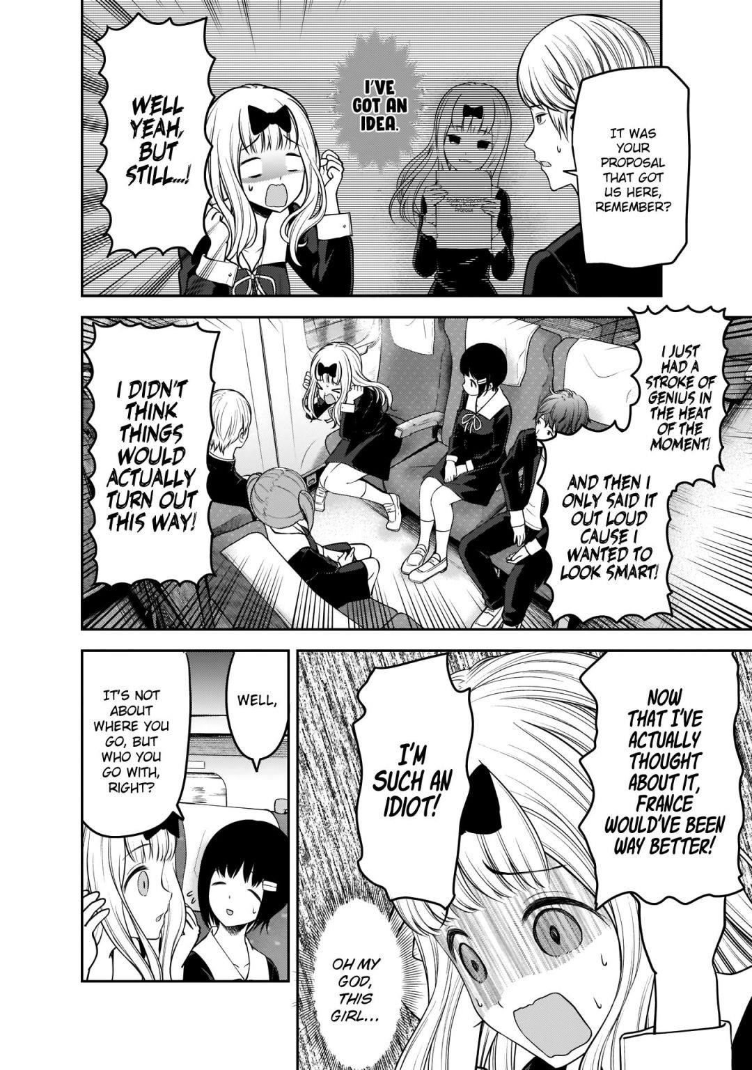 Kaguya-sama wa Kokurasetai: Tensai-tachi no Renai Zunousen Chapter 180 - Page 4