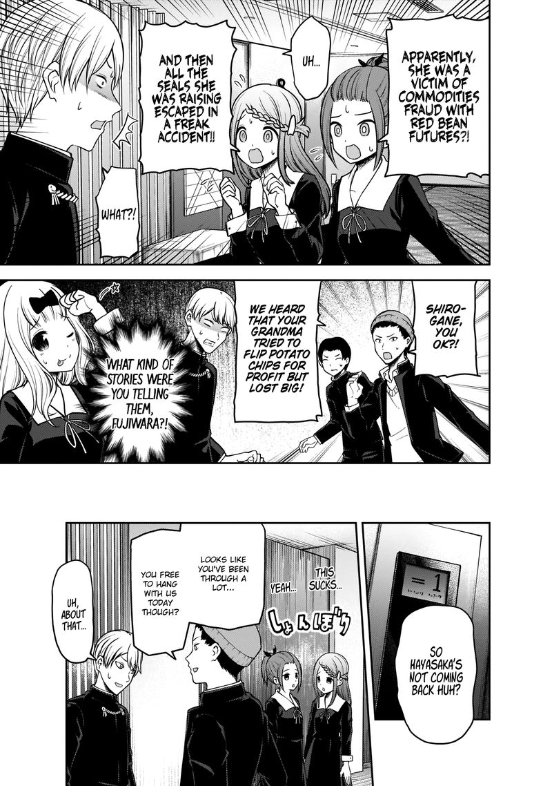 Kaguya-sama wa Kokurasetai: Tensai-tachi no Renai Zunousen Chapter 187 - Page 3