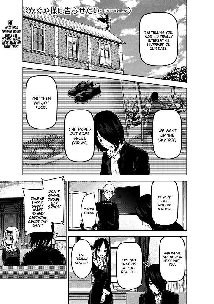 Kaguya-sama wa Kokurasetai: Tensai-tachi no Renai Zunousen Chapter 189 - Page 1