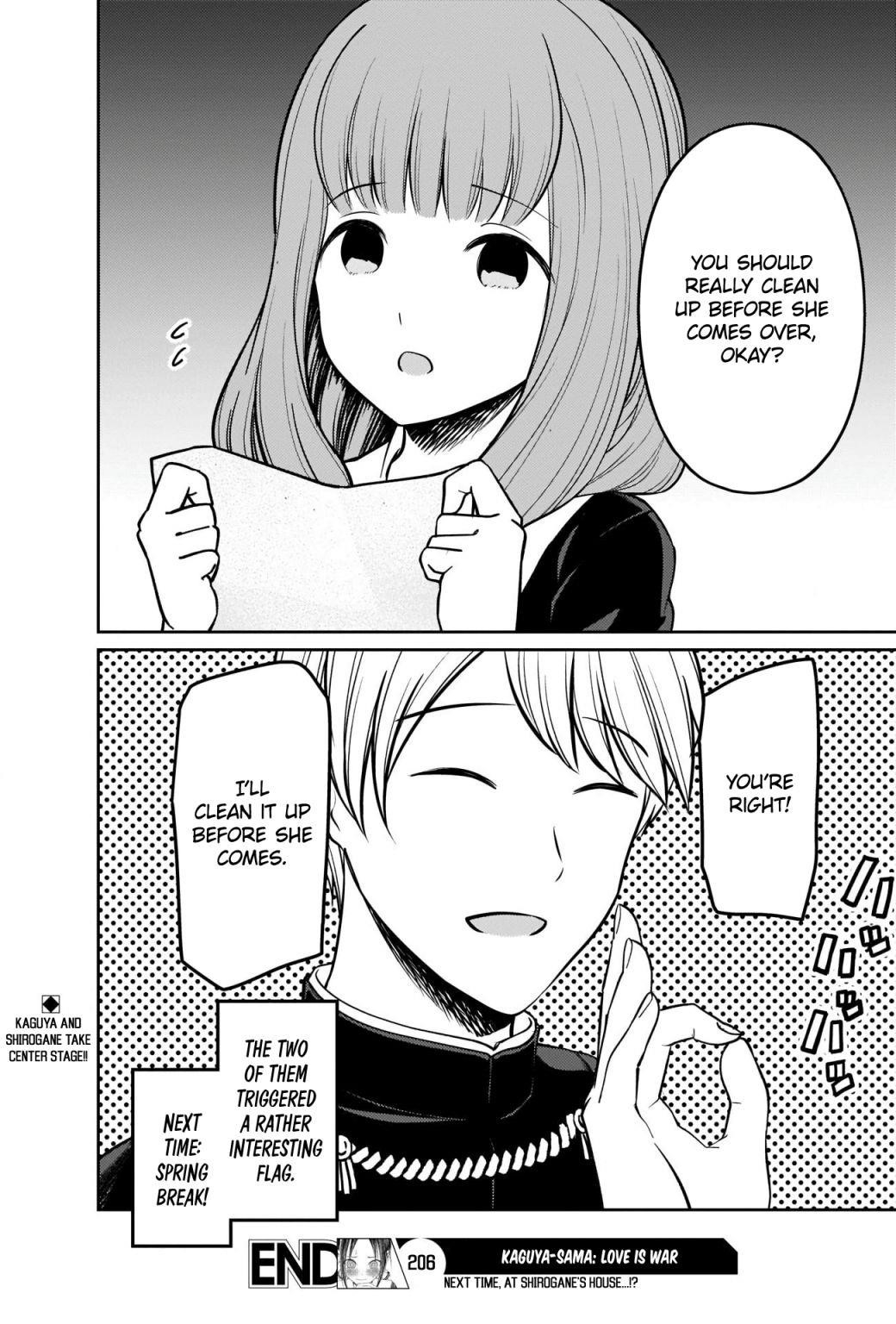 Kaguya-sama wa Kokurasetai: Tensai-tachi no Renai Zunousen Chapter 206 - Page 18