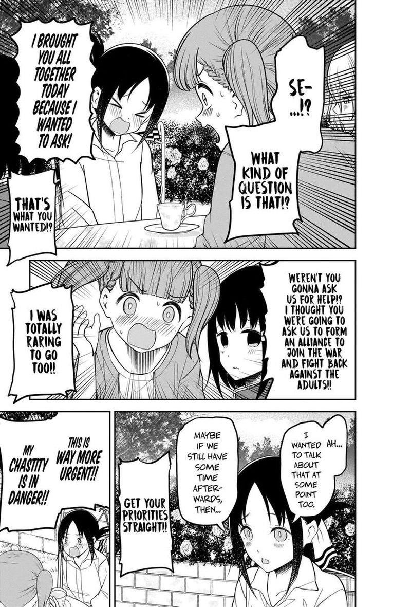 Kaguya-sama wa Kokurasetai: Tensai-tachi no Renai Zunousen Chapter 216 - Page 11