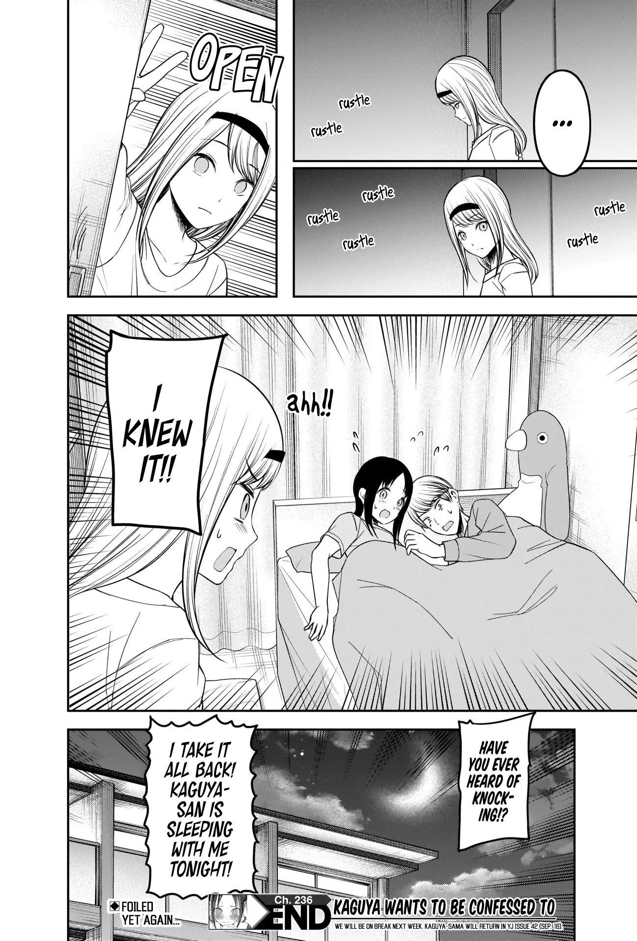 Kaguya-sama wa Kokurasetai: Tensai-tachi no Renai Zunousen Chapter 236 - Page 18