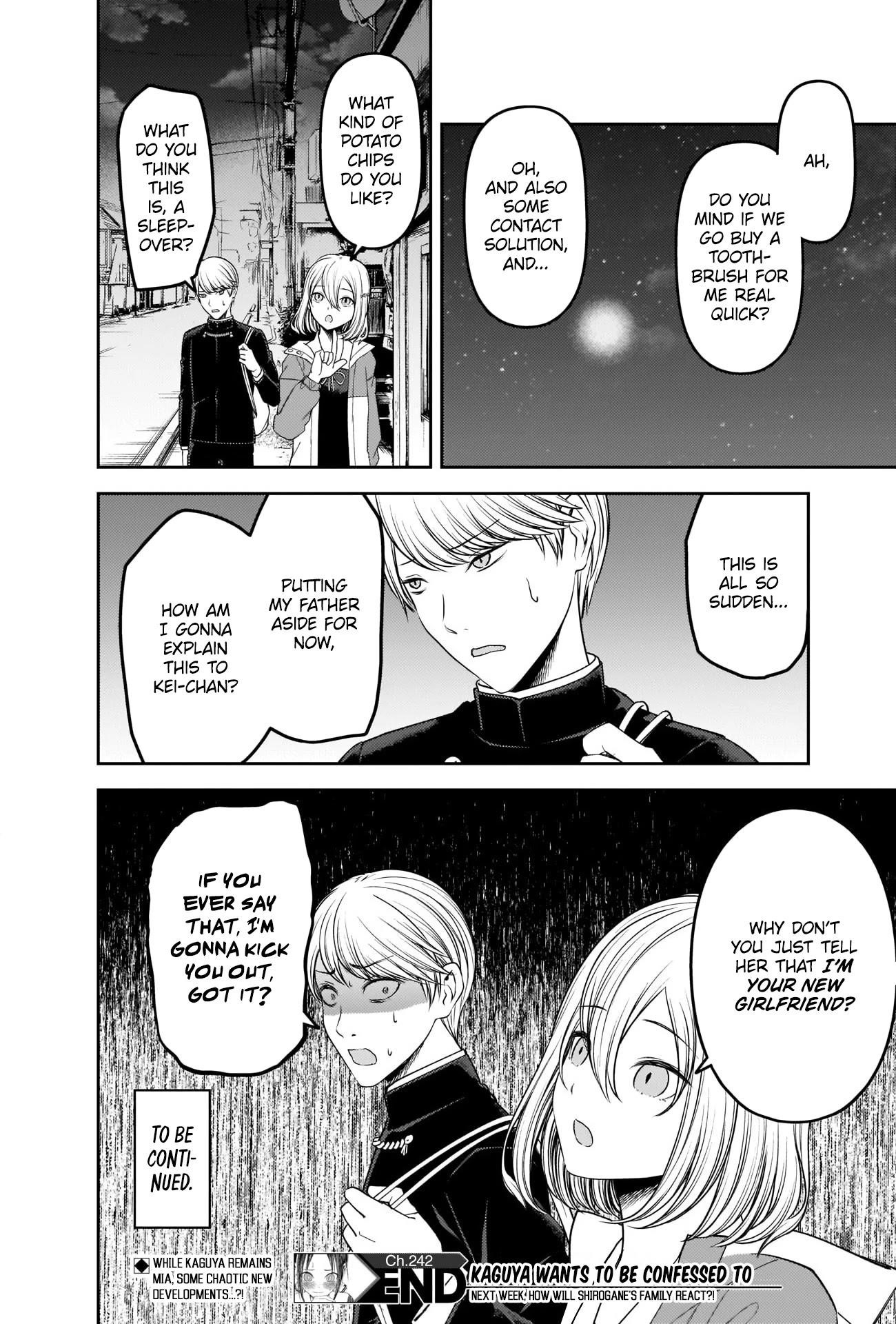 Kaguya-sama wa Kokurasetai: Tensai-tachi no Renai Zunousen Chapter 242 - Page 18