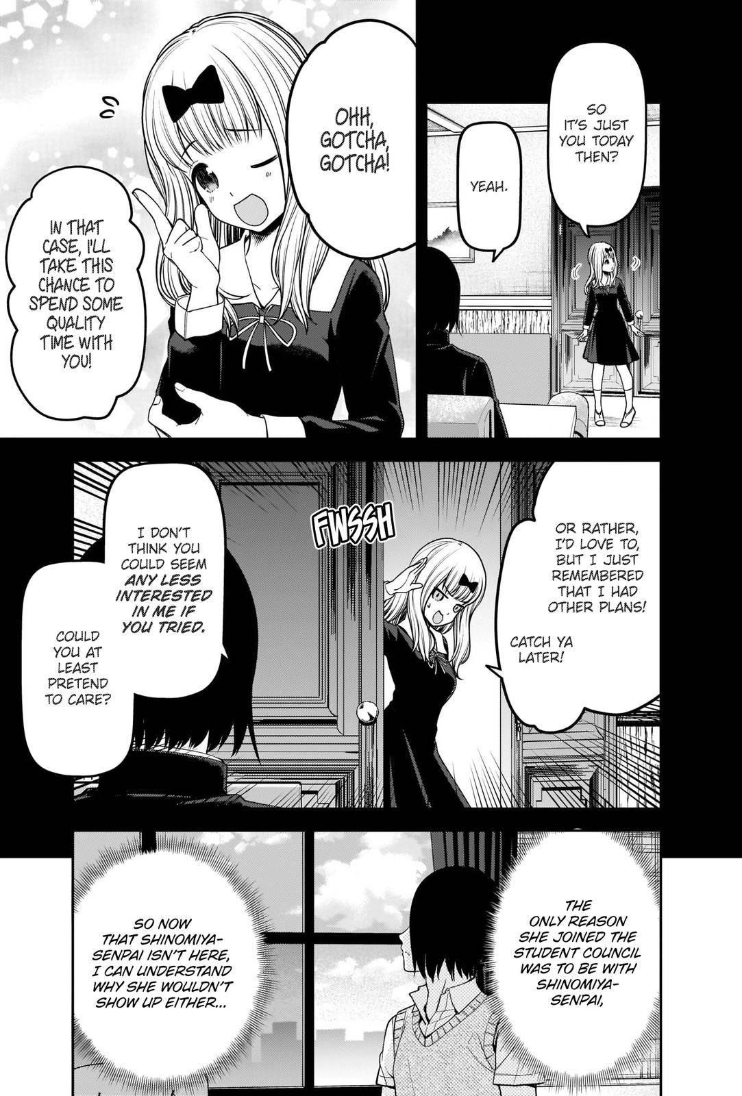 Kaguya-sama wa Kokurasetai: Tensai-tachi no Renai Zunousen Chapter 244 - Page 3