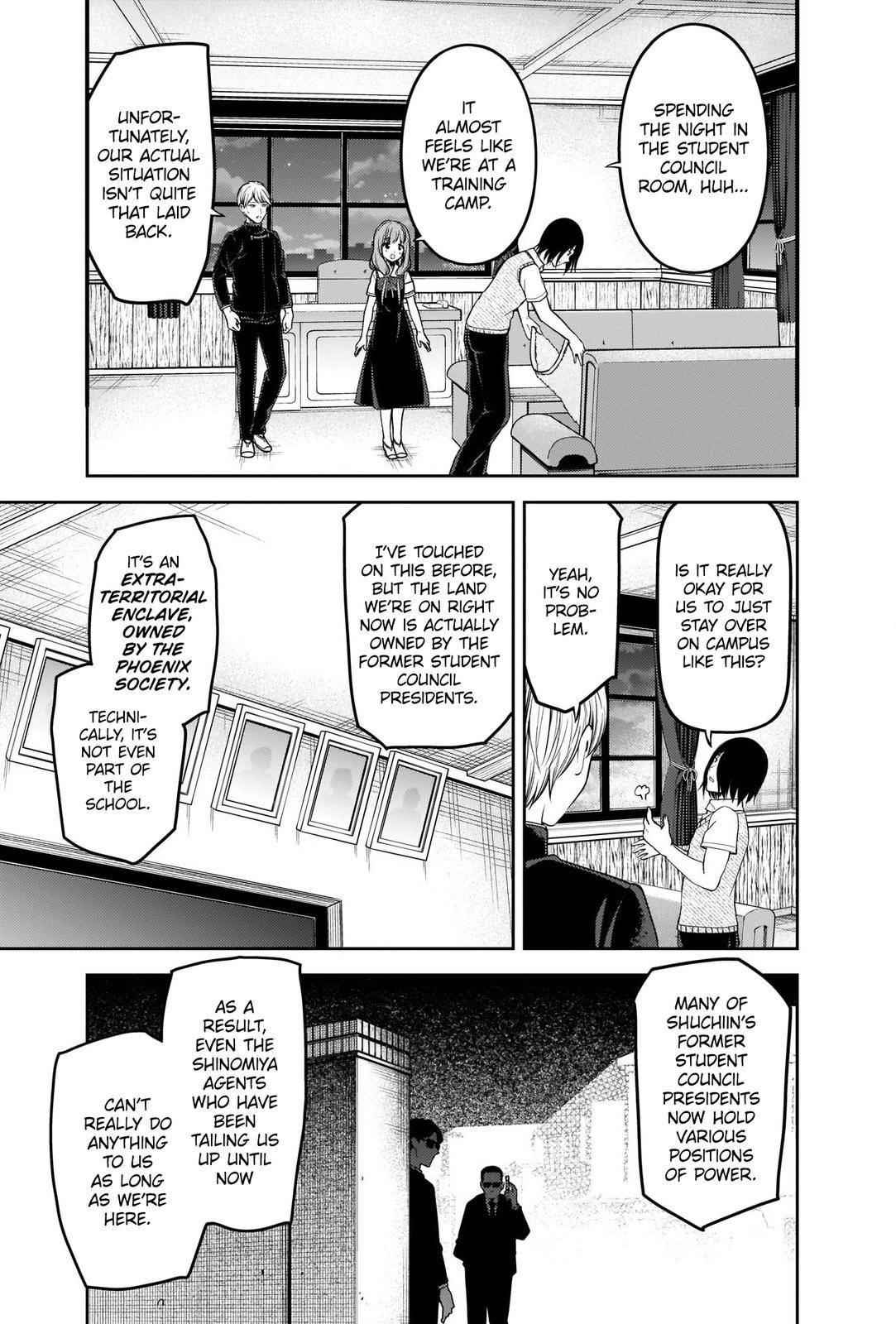 Kaguya-sama wa Kokurasetai: Tensai-tachi no Renai Zunousen Chapter 254 - Page 3