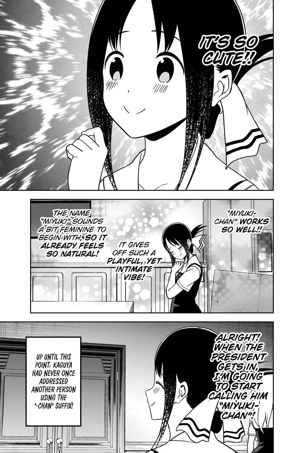 Kaguya-sama wa Kokurasetai: Tensai-tachi no Renai Zunousen Chapter 264 - Page 9