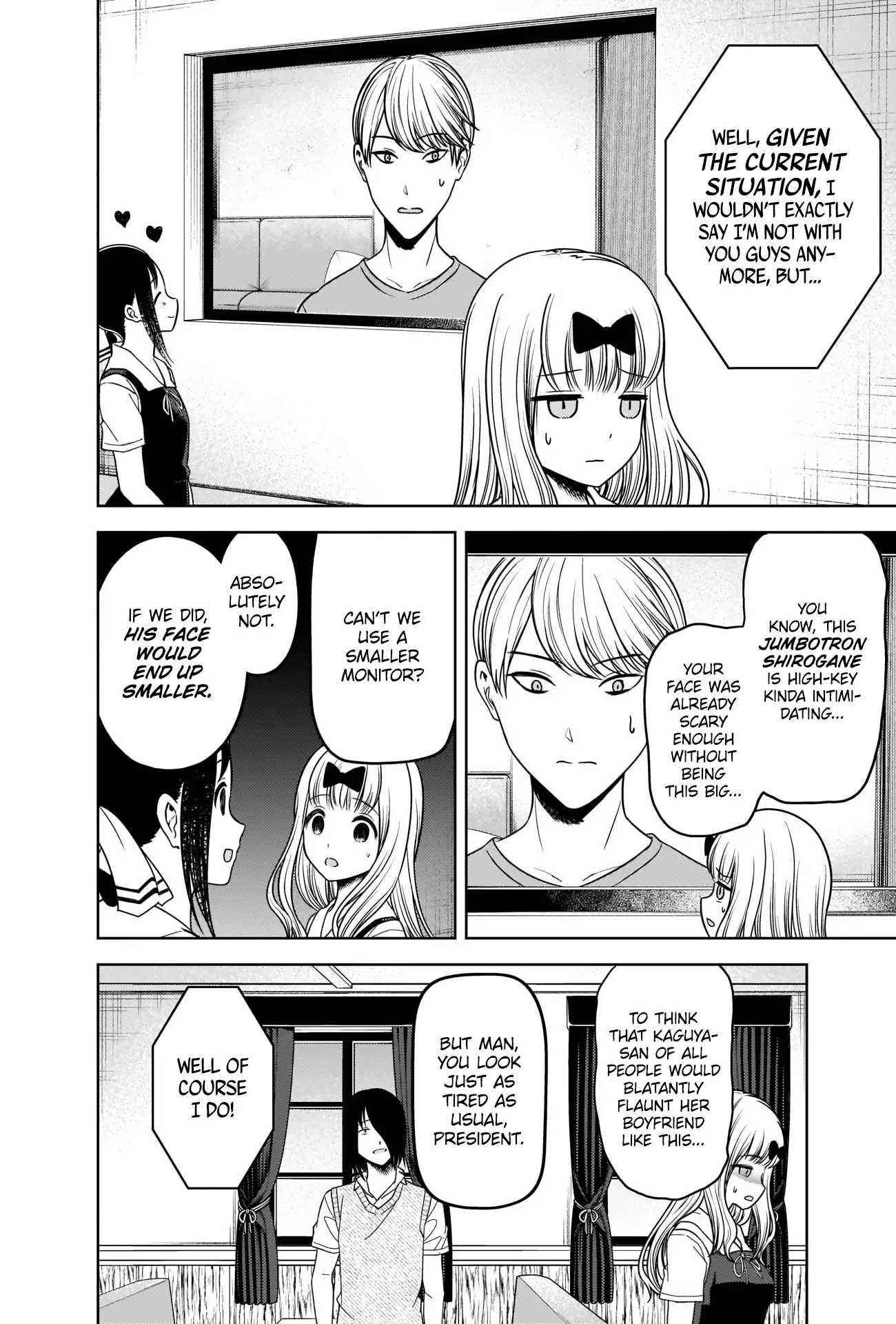 Kaguya-sama wa Kokurasetai: Tensai-tachi no Renai Zunousen Chapter 268 - Page 4