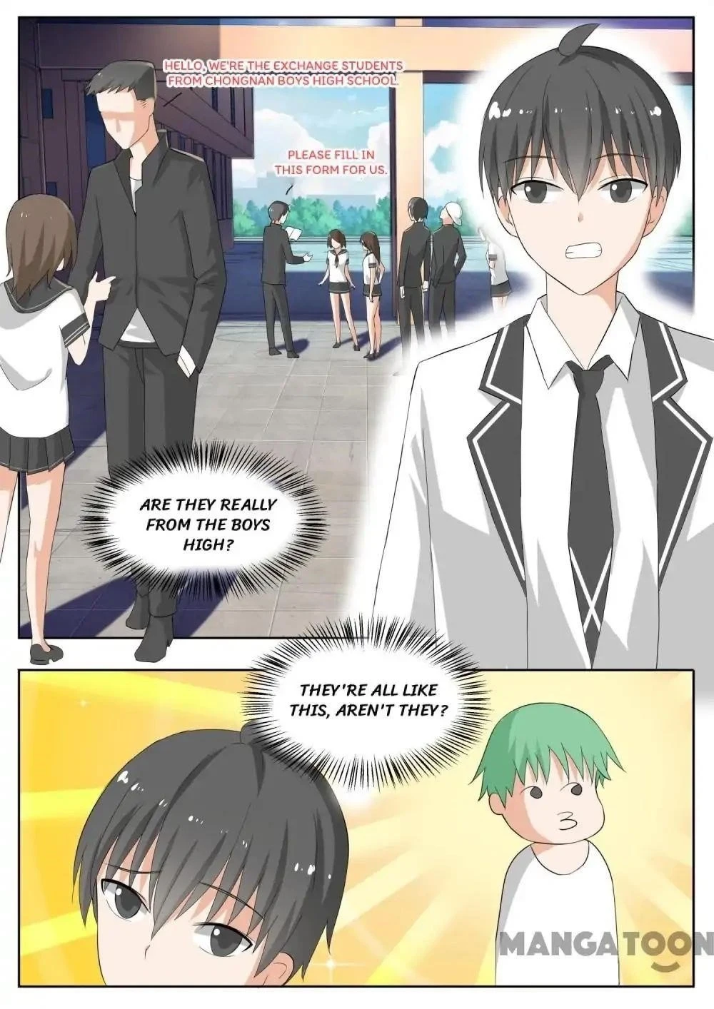 Boy in A Girls’ School Chapter 154 - Page 1