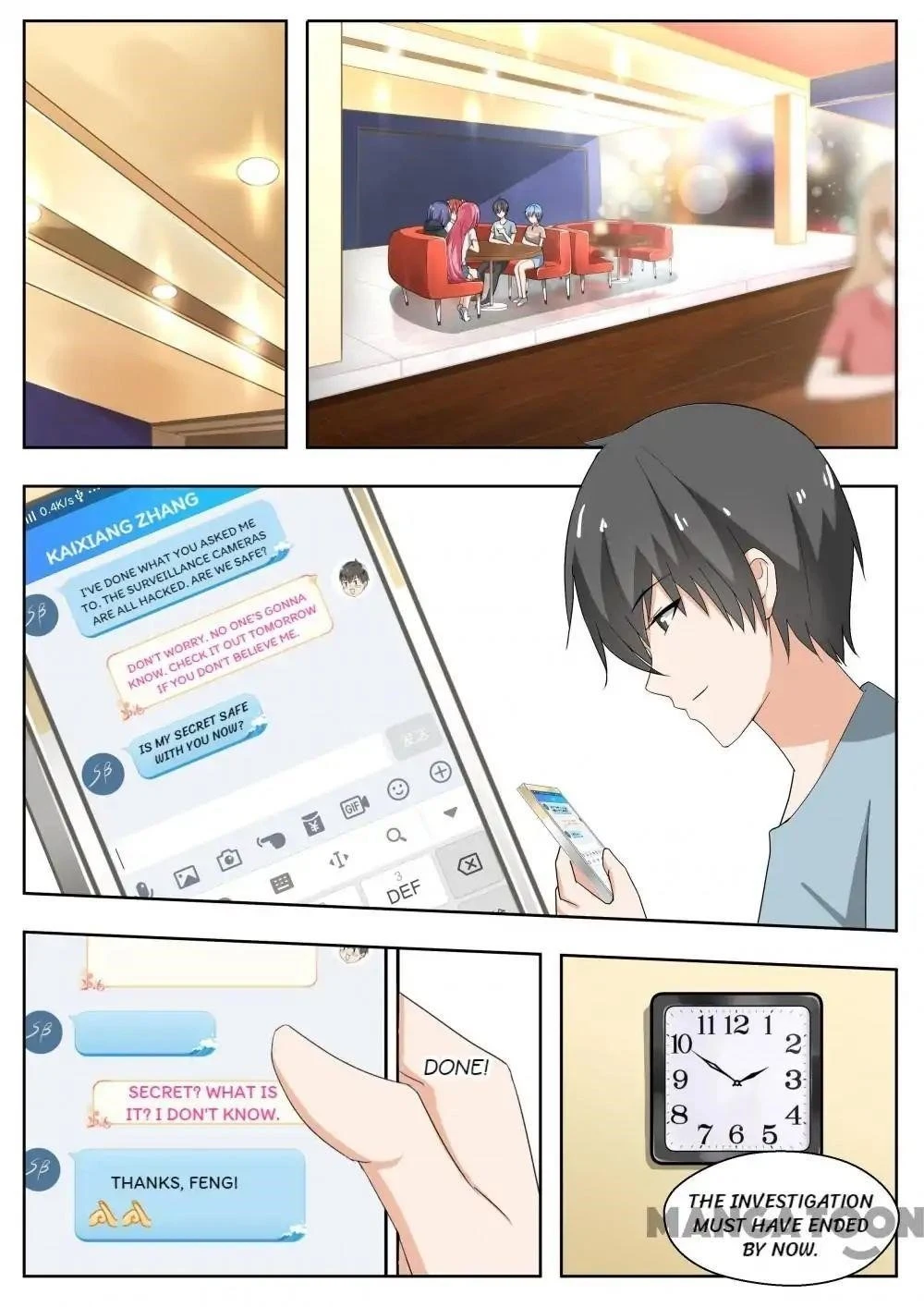 Boy in A Girls’ School Chapter 164 - Page 1