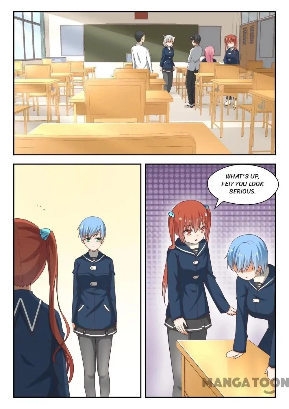 Boy in A Girls’ School Chapter 216 - Page 1