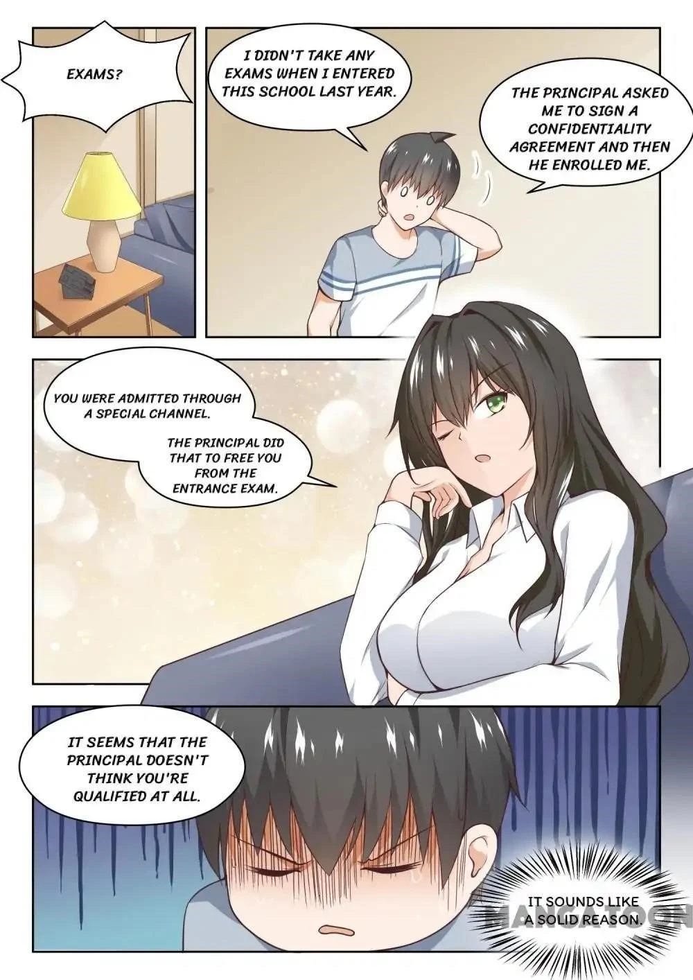 Boy in A Girls’ School Chapter 255 - Page 1