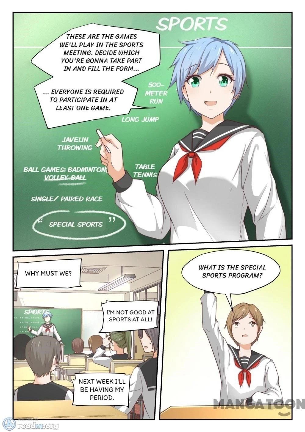 Boy in A Girls’ School Chapter 321 - Page 2