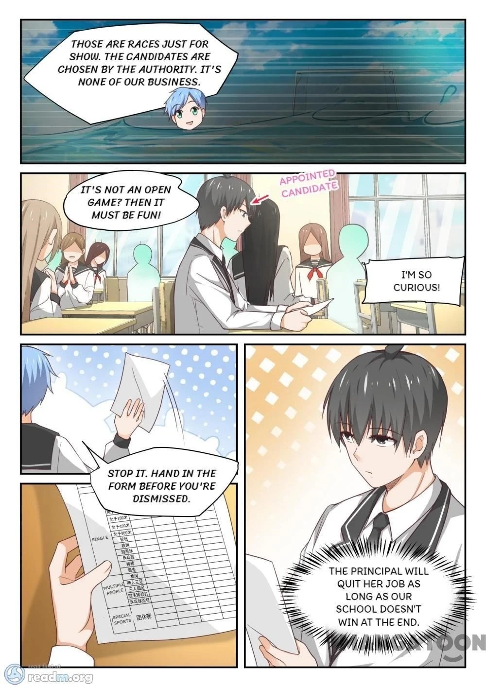 Boy in A Girls’ School Chapter 321 - Page 3