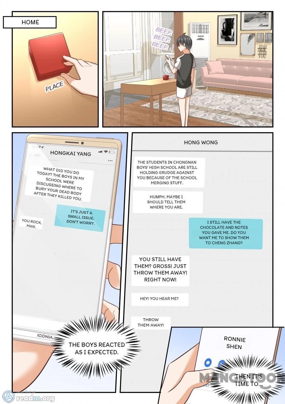 Boy in A Girls’ School Chapter 328 - Page 5