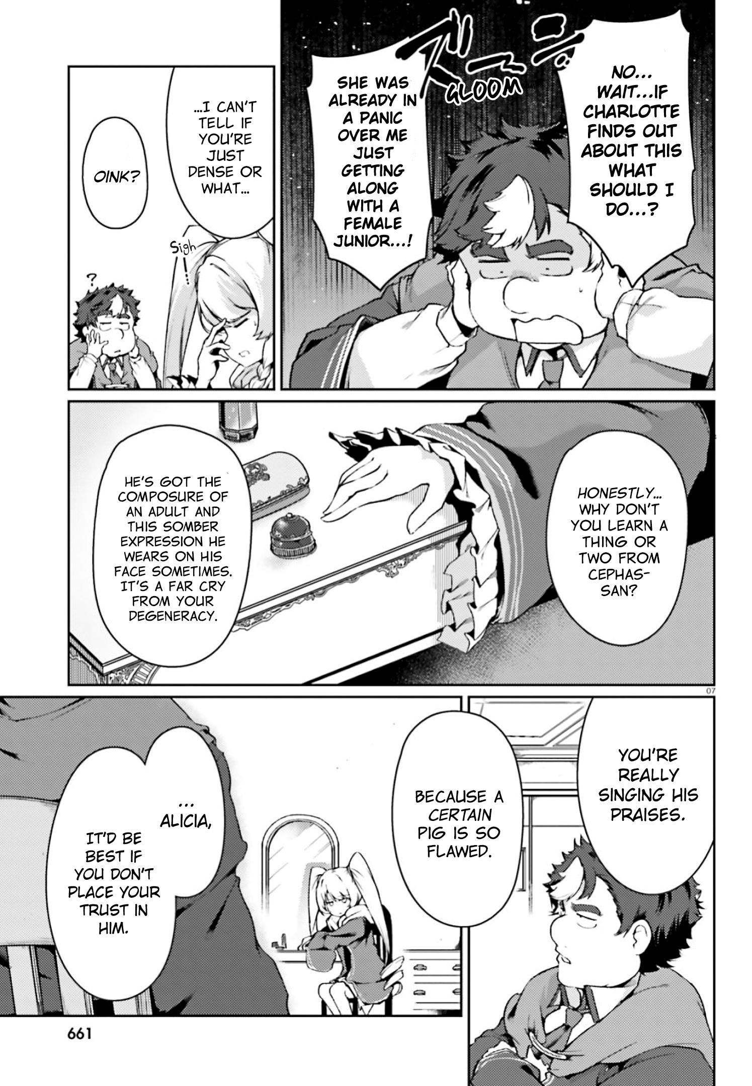 Because I’ve Been Reincarnated as the Piggy Duke, This Time I Will Say I Like You Chapter 18 - Page 7