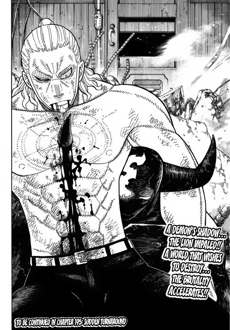 FIRE BRIGADE OF FLAMES Chapter 194 - Page 18