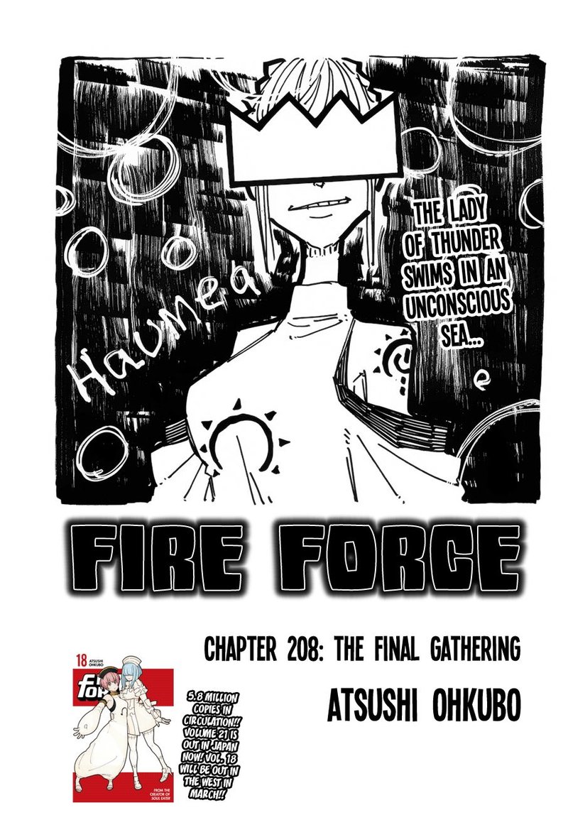 FIRE BRIGADE OF FLAMES Chapter 208 - Page 1