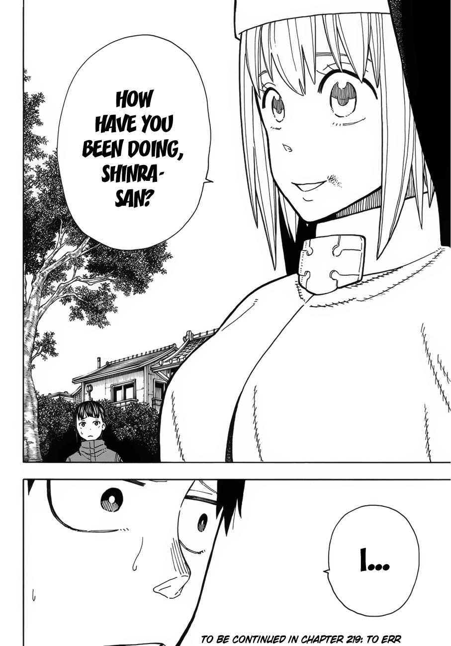 FIRE BRIGADE OF FLAMES Chapter 218 - Page 20