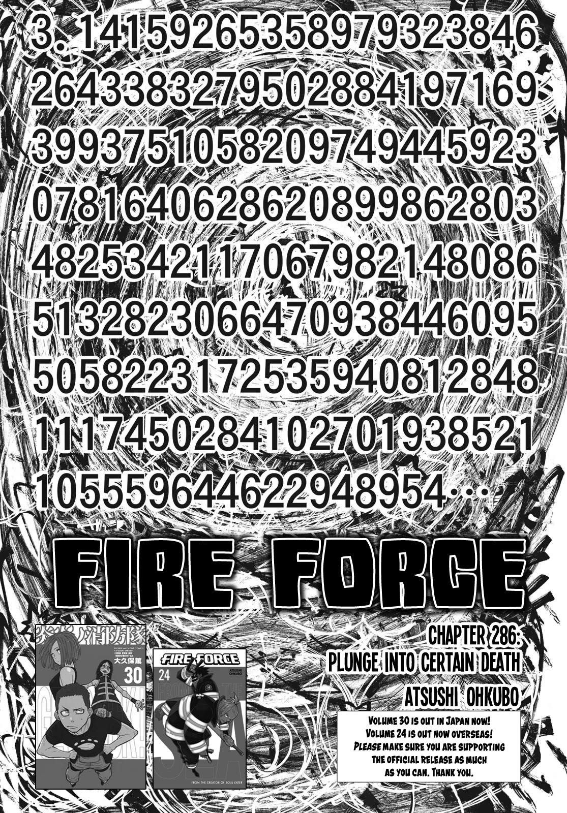 FIRE BRIGADE OF FLAMES Chapter 286 - Page 1