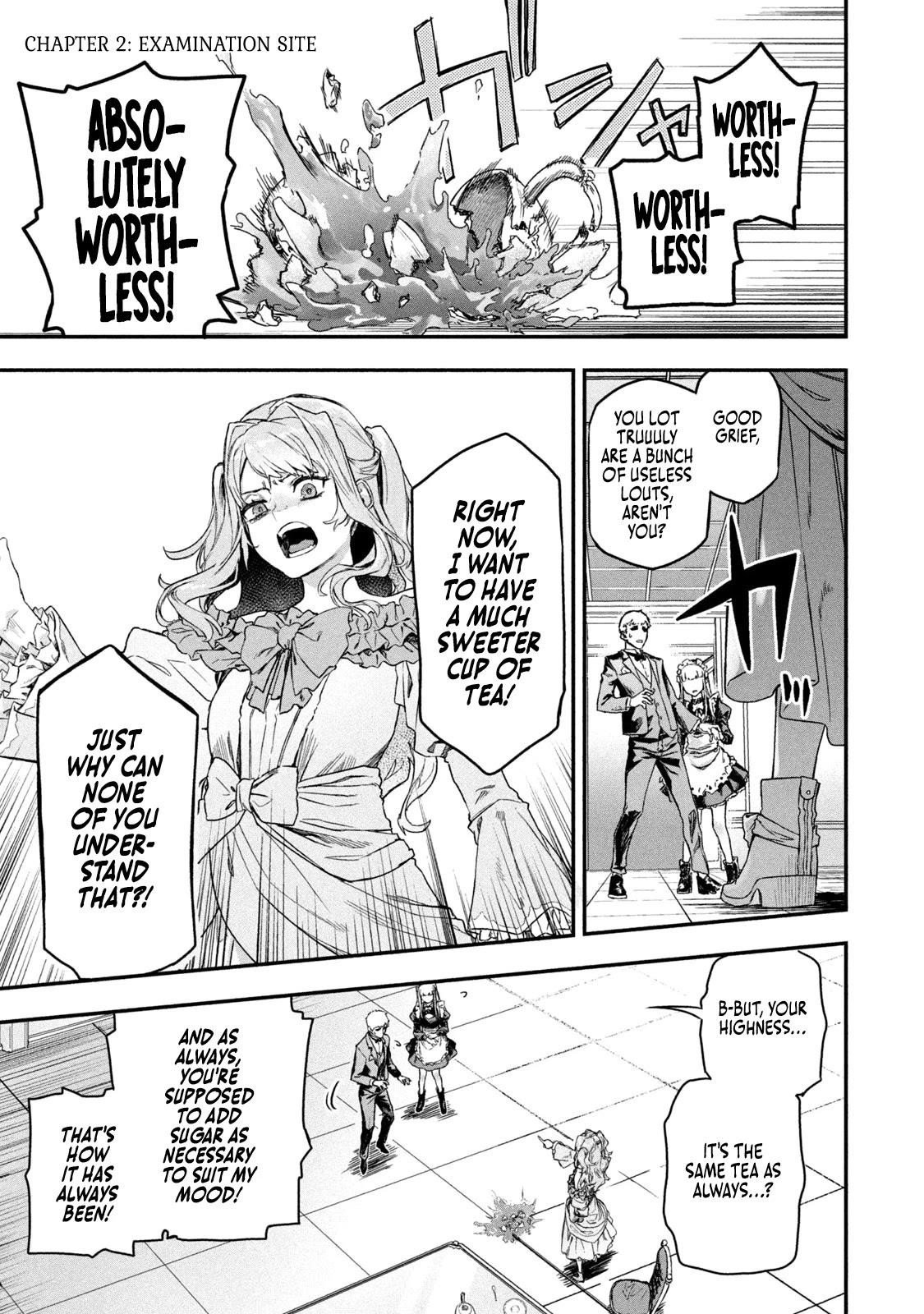 The Versatile Butler Who Served a Selfish Princess Will Become a Peerless Upstart Soldier in the Neighboring Empire Chapter 2 - Page 1