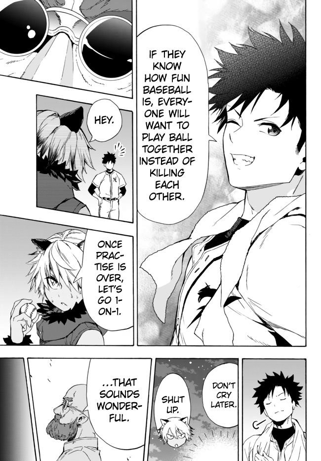 In Another World where Baseball is War, a High School Ace Player will Save a Weak Nation Chapter 13.2 - Page 21