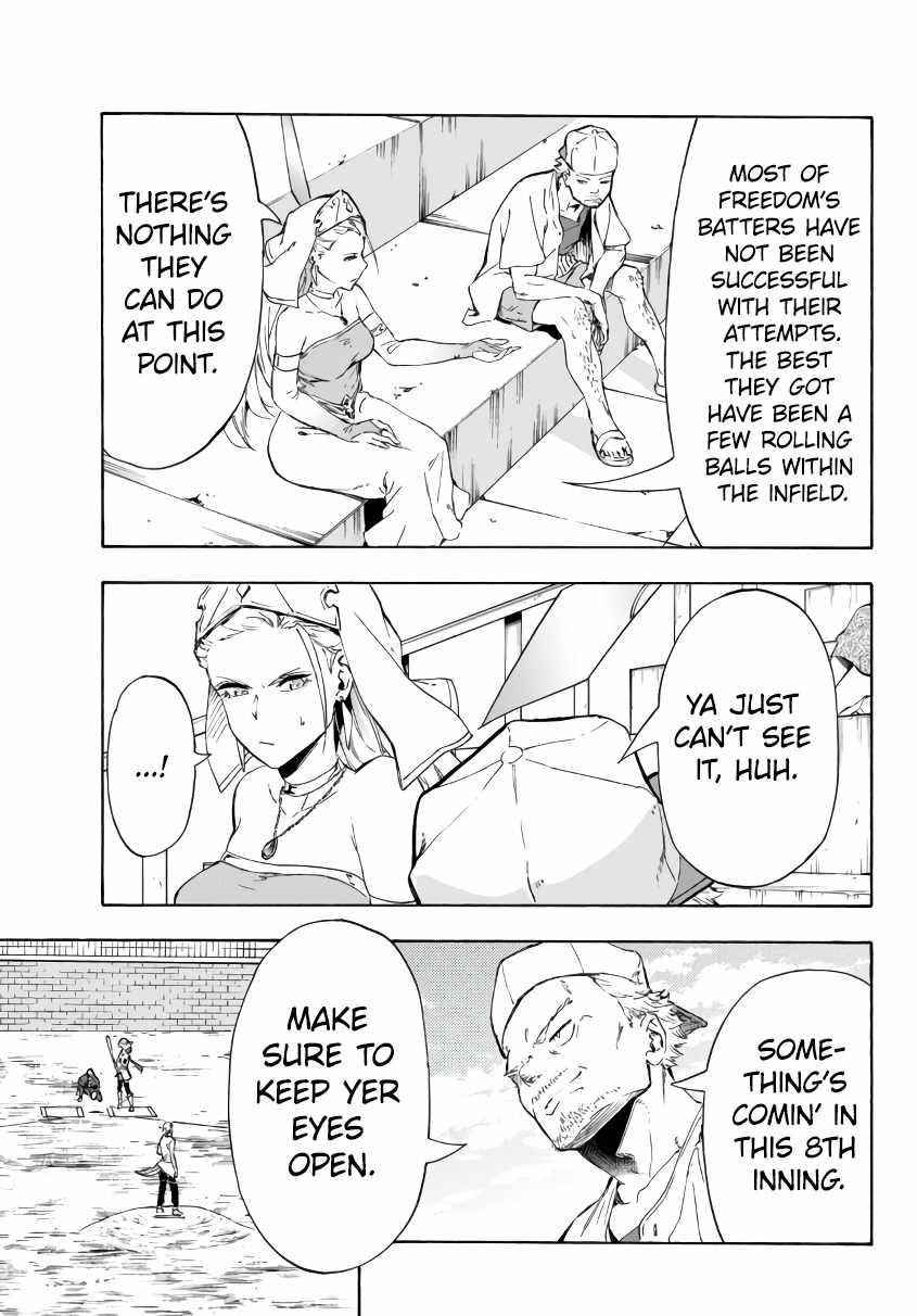 In Another World where Baseball is War, a High School Ace Player will Save a Weak Nation Chapter 18.1 - Page 11