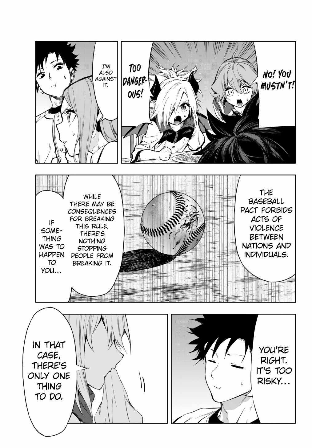 In Another World where Baseball is War, a High School Ace Player will Save a Weak Nation Chapter 28.1 - Page 9