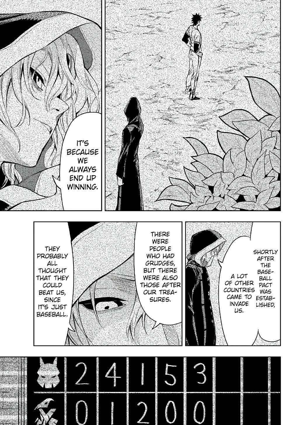 In Another World where Baseball is War, a High School Ace Player will Save a Weak Nation Chapter 29.1 - Page 12