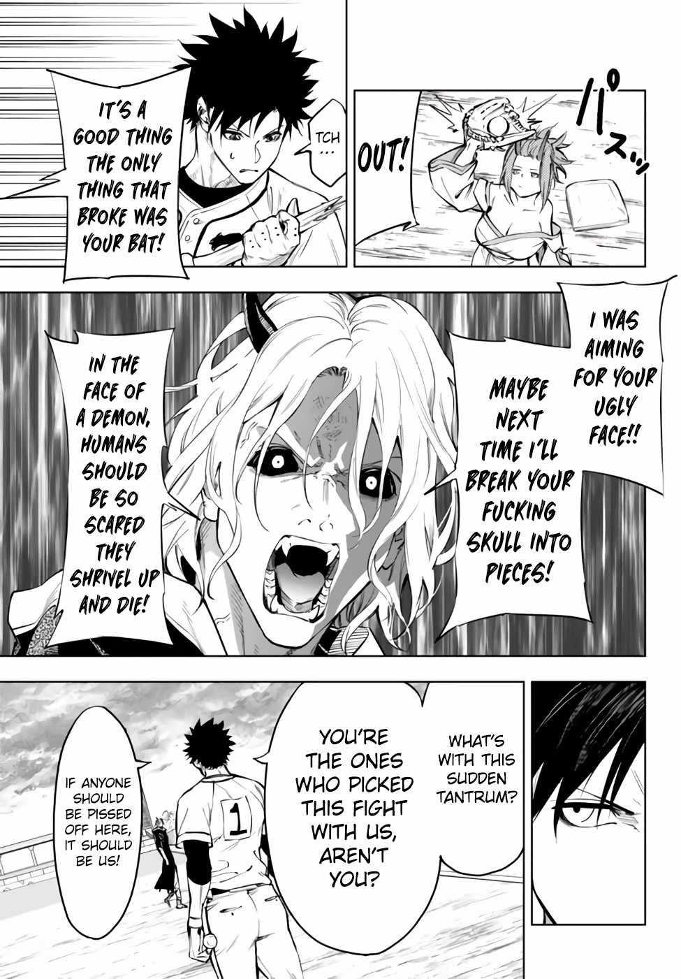 In Another World where Baseball is War, a High School Ace Player will Save a Weak Nation Chapter 32.1 - Page 14