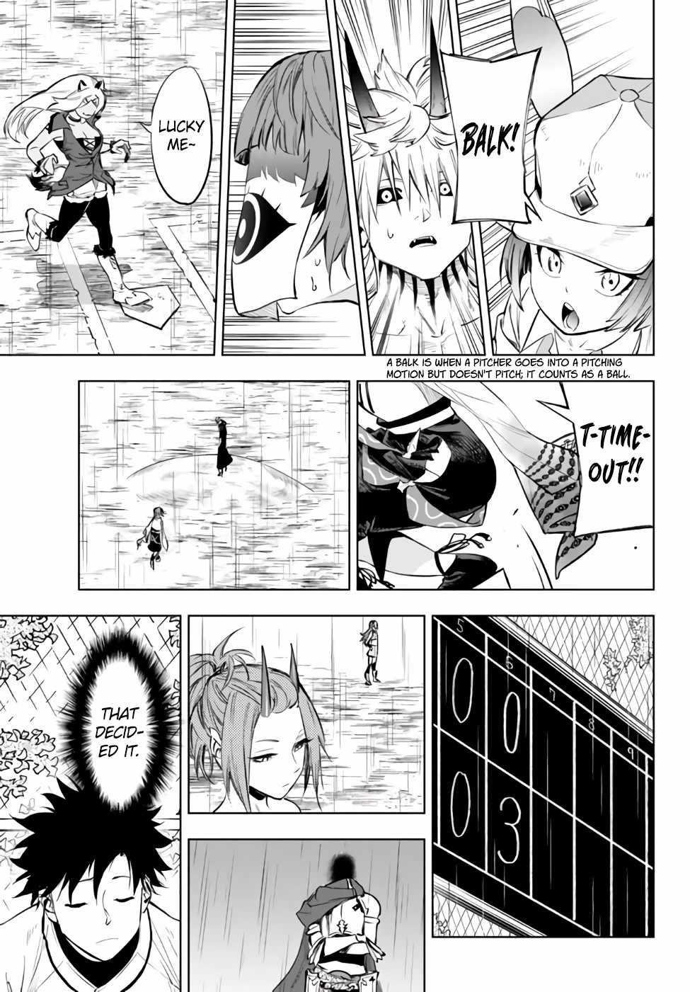 In Another World where Baseball is War, a High School Ace Player will Save a Weak Nation Chapter 33.2 - Page 9