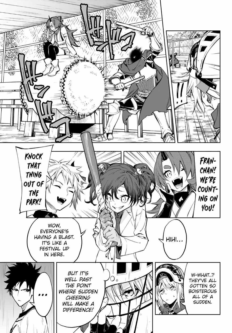 In Another World where Baseball is War, a High School Ace Player will Save a Weak Nation Chapter 34.1 - Page 11