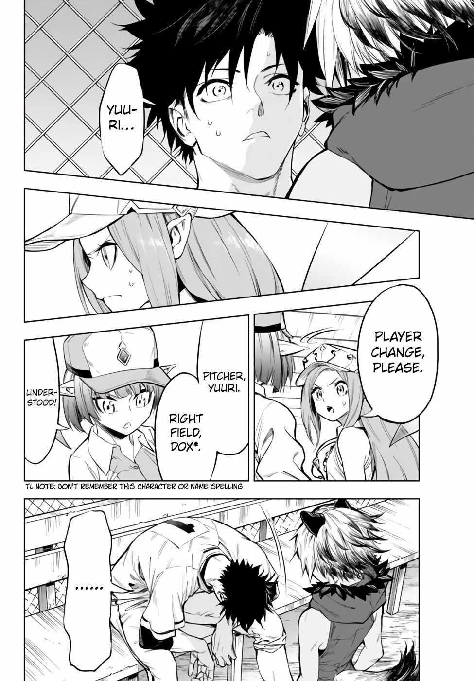 In Another World where Baseball is War, a High School Ace Player will Save a Weak Nation Chapter 34.2 - Page 10