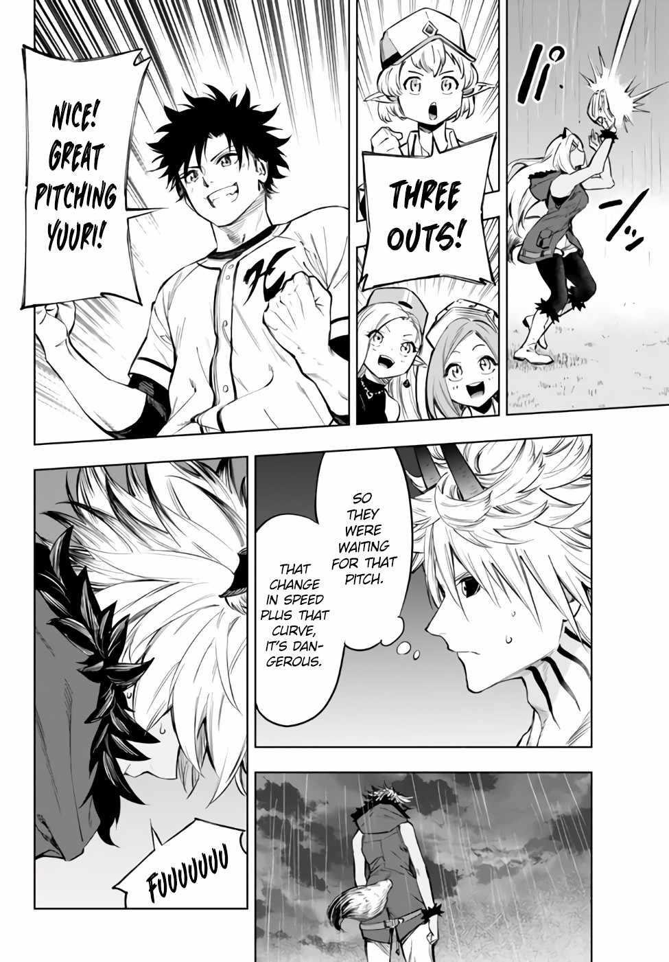 In Another World where Baseball is War, a High School Ace Player will Save a Weak Nation Chapter 35.2 - Page 15