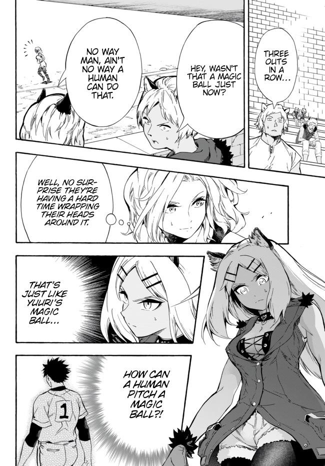 In Another World where Baseball is War, a High School Ace Player will Save a Weak Nation Chapter 6 - Page 14