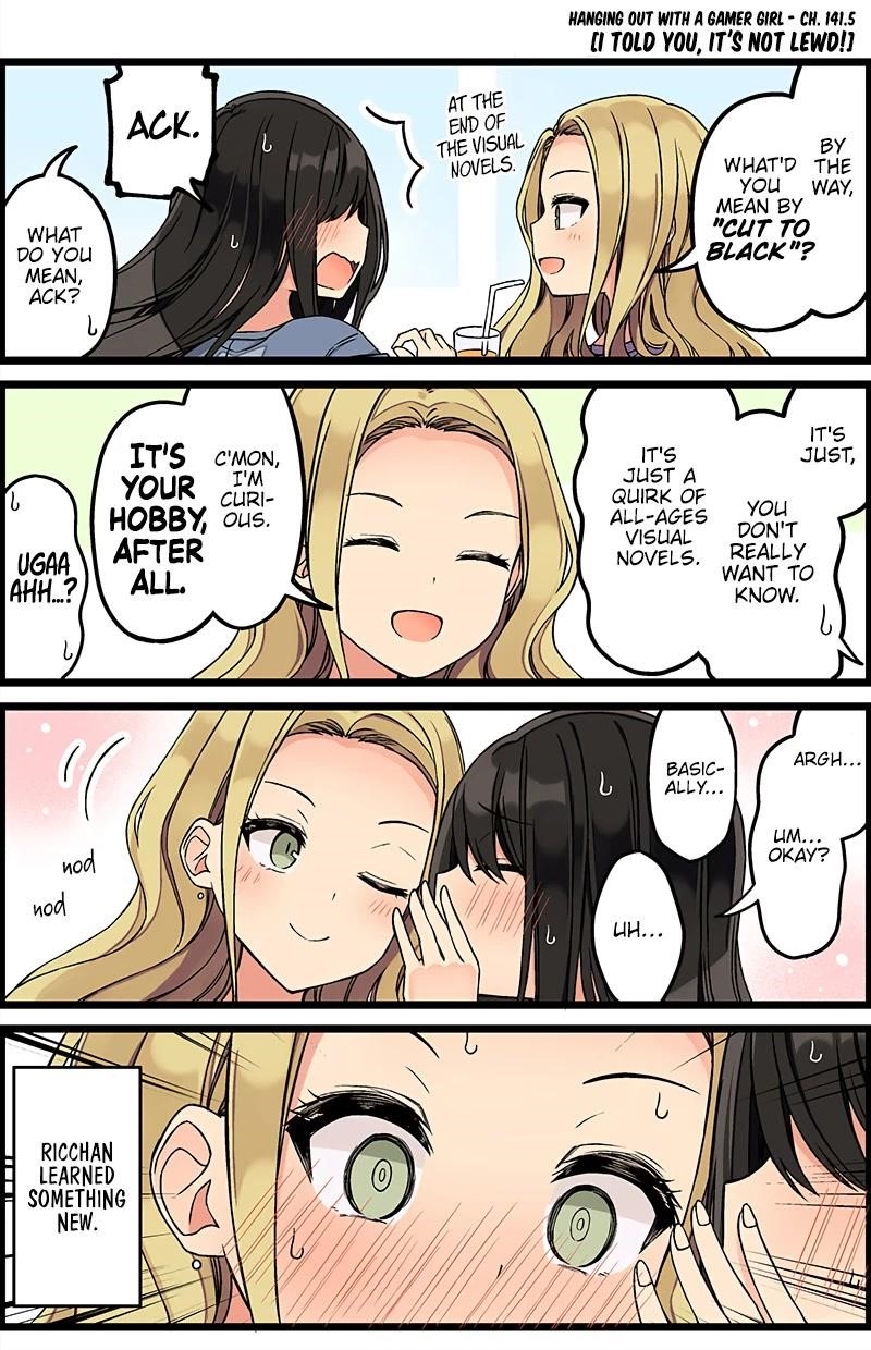 Hanging Out With a Gamer Girl Chapter 141.5 - Page 1
