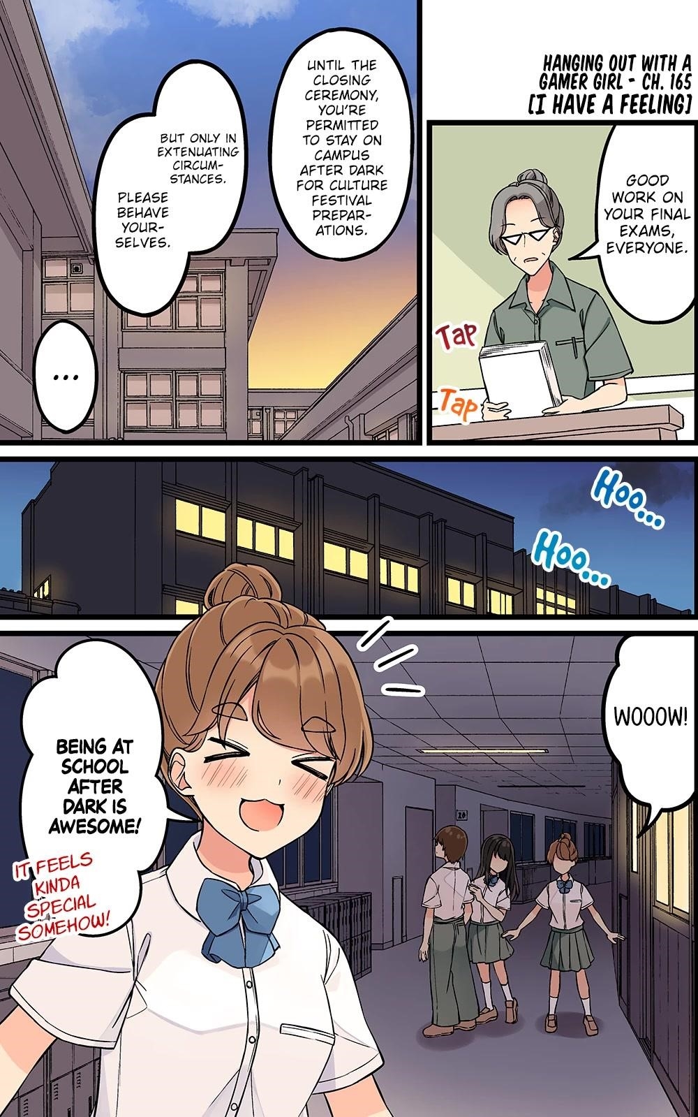 Hanging Out With a Gamer Girl Chapter 165 - Page 1