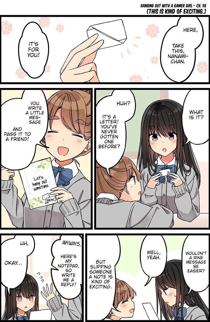 Hanging Out With a Gamer Girl Chapter 98 - Page 1