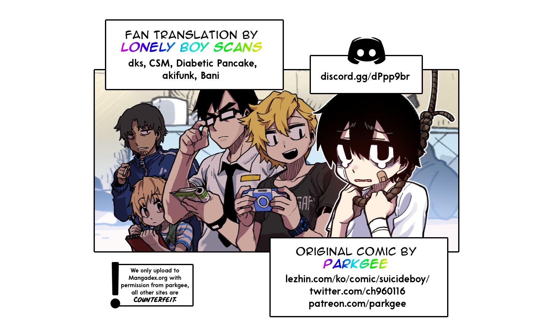 Suicide Boy Chapter 37 - Page 1