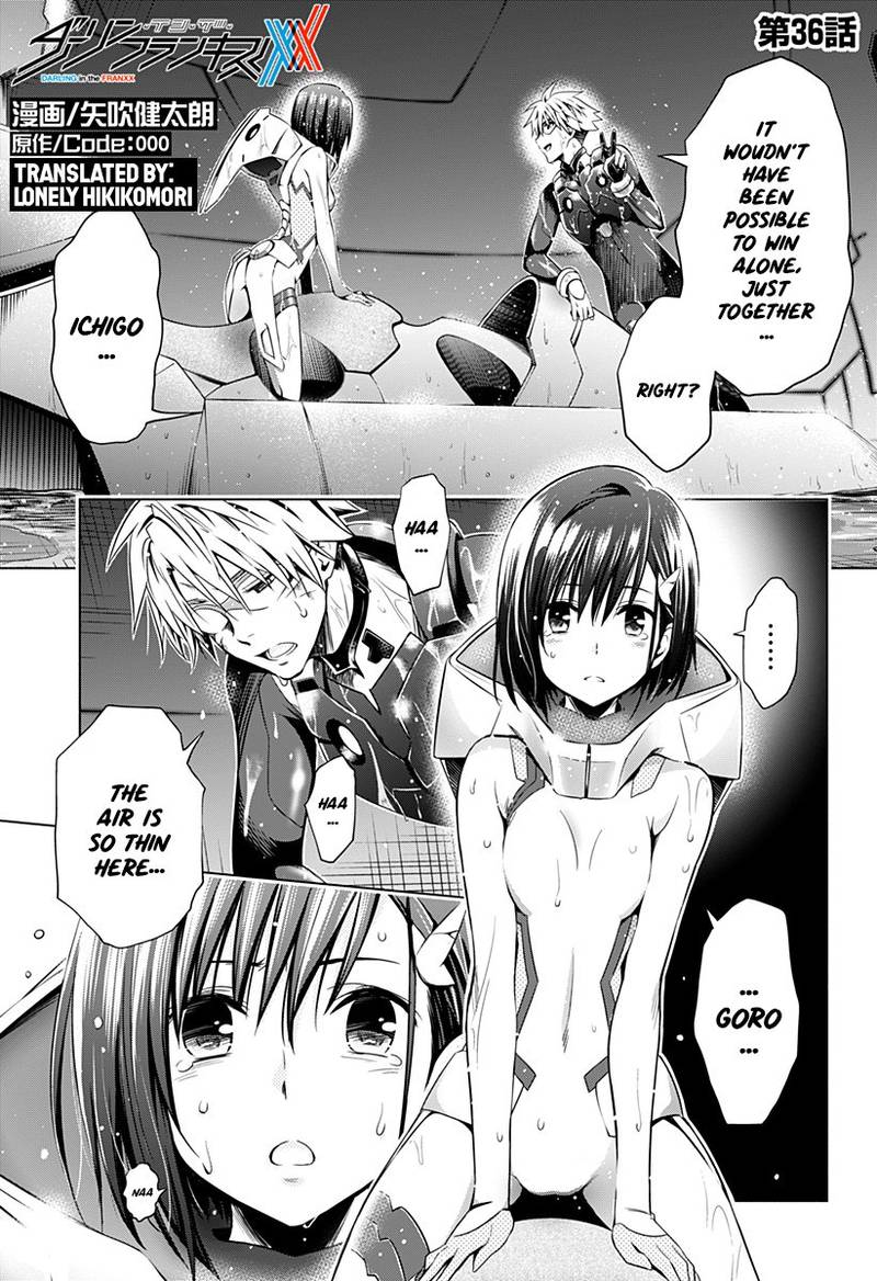 DARLING IN THE FRANXX Chapter 36 - Page 1