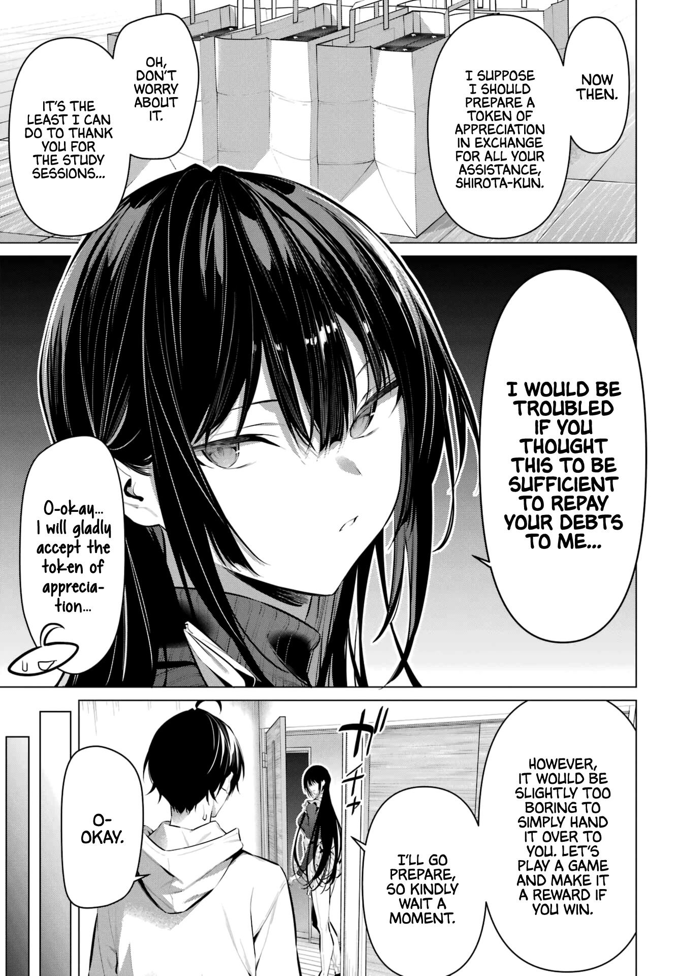 Please Put Them On, Takamine-san Chapter 42 - Page 3