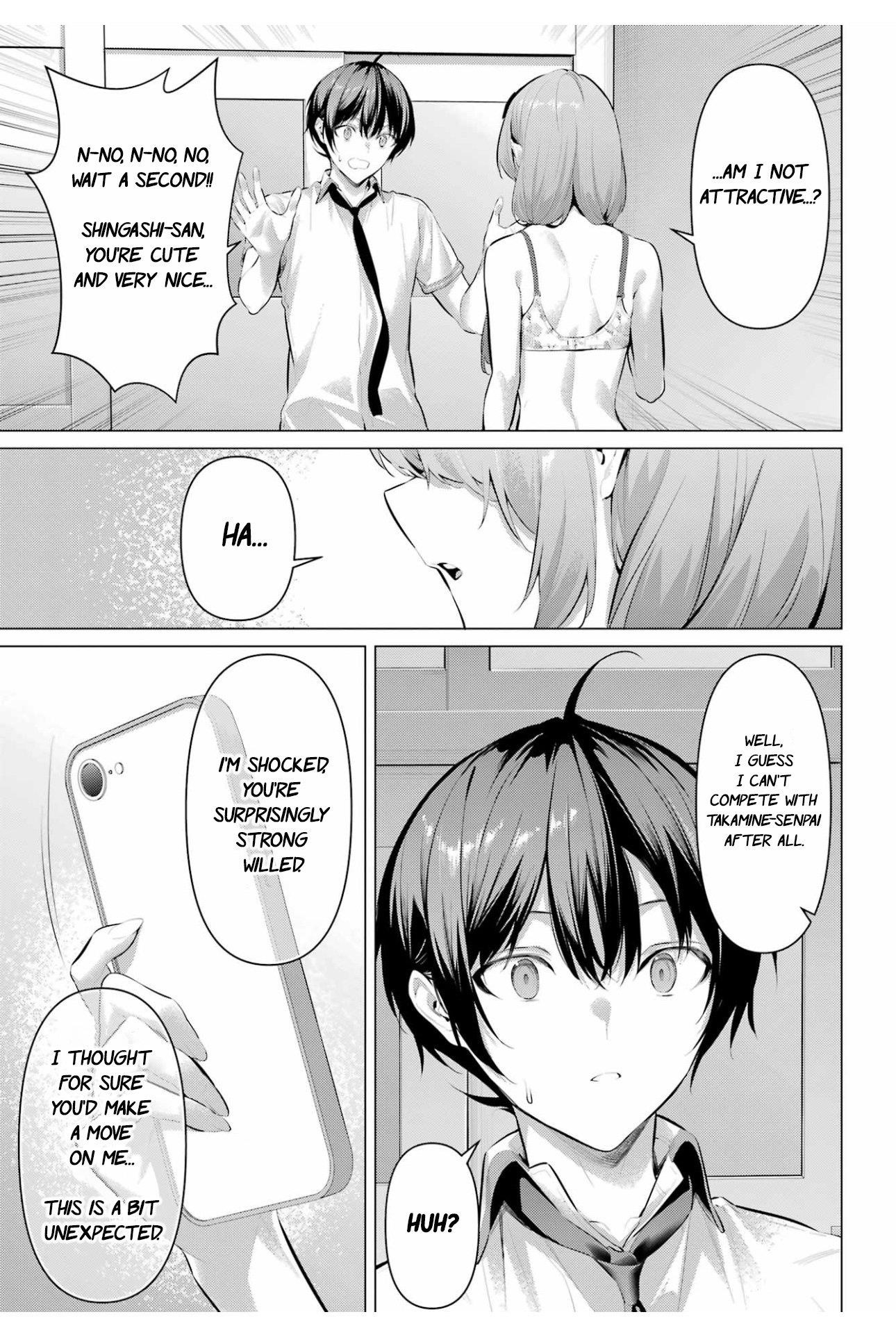 Please Put Them On, Takamine-san Chapter 64.2 - Page 8