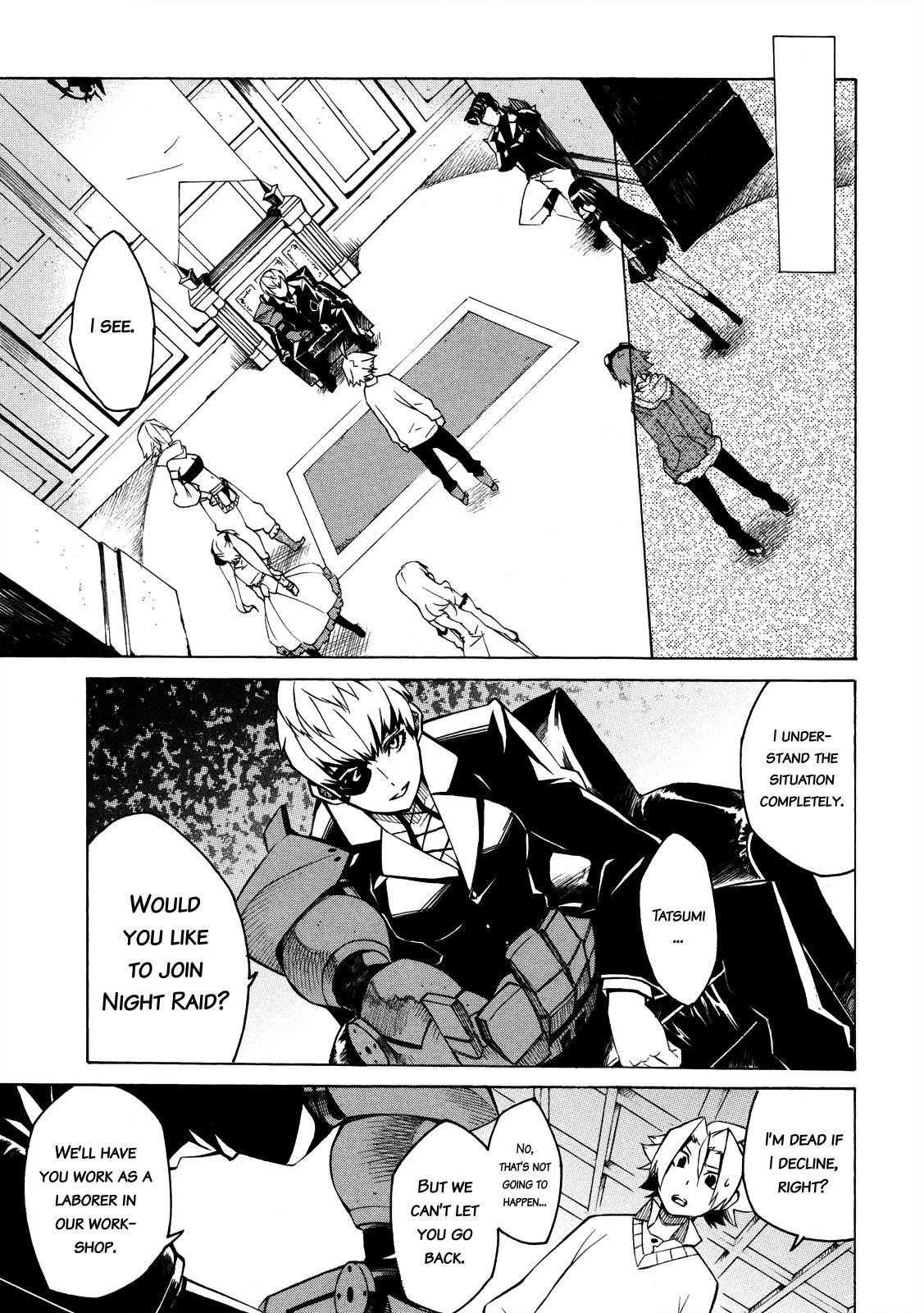 Akame Ga Kill! Chapter 2 - Page 17