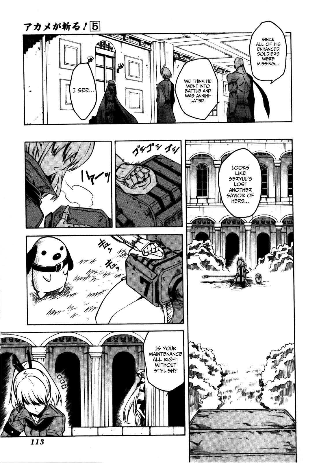 Akame Ga Kill! Chapter 22 - Page 15