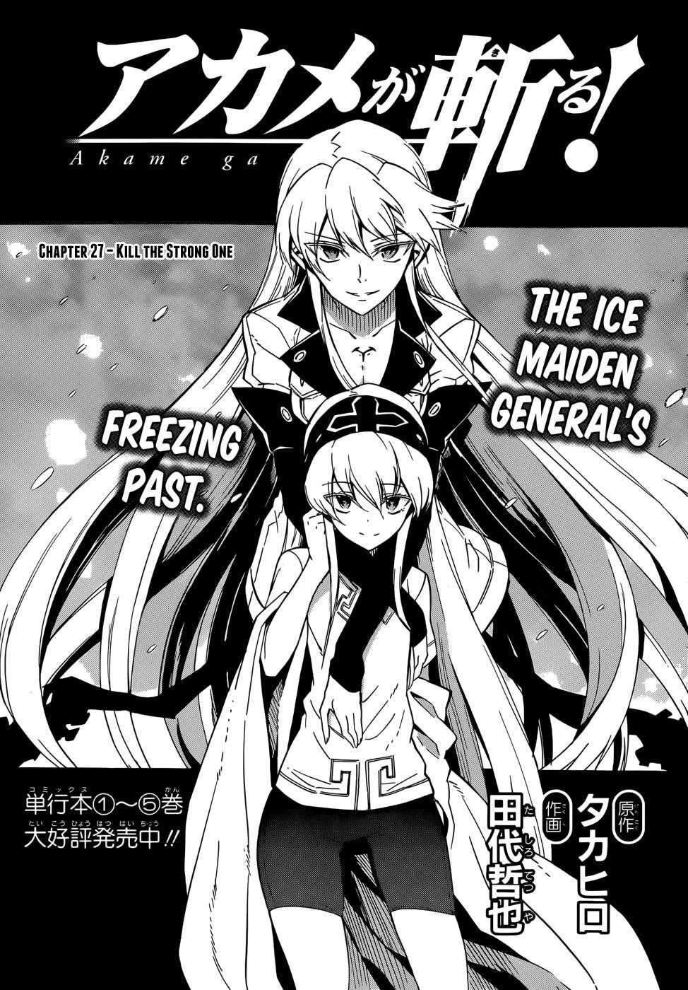 Akame Ga Kill! Chapter 27 - Page 3