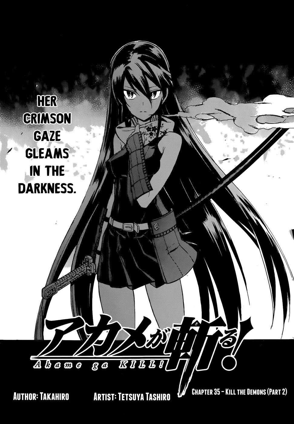 Akame Ga Kill! Chapter 35 - Page 4
