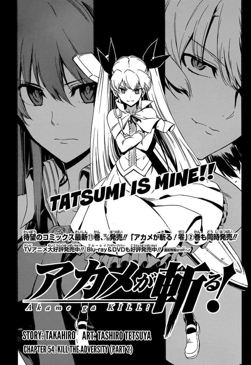 Akame Ga Kill! Chapter 54 - Page 3