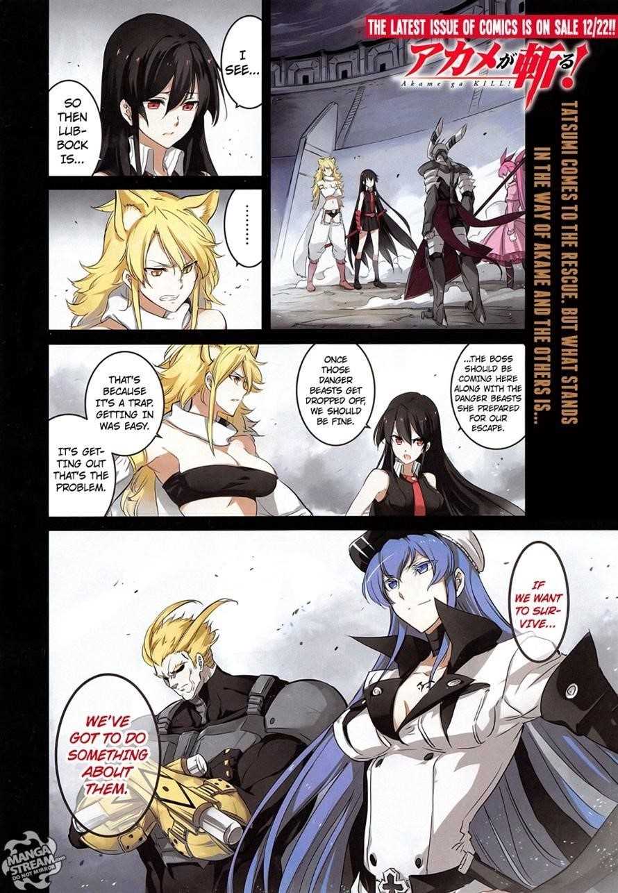 Akame Ga Kill! Chapter 55 - Page 1