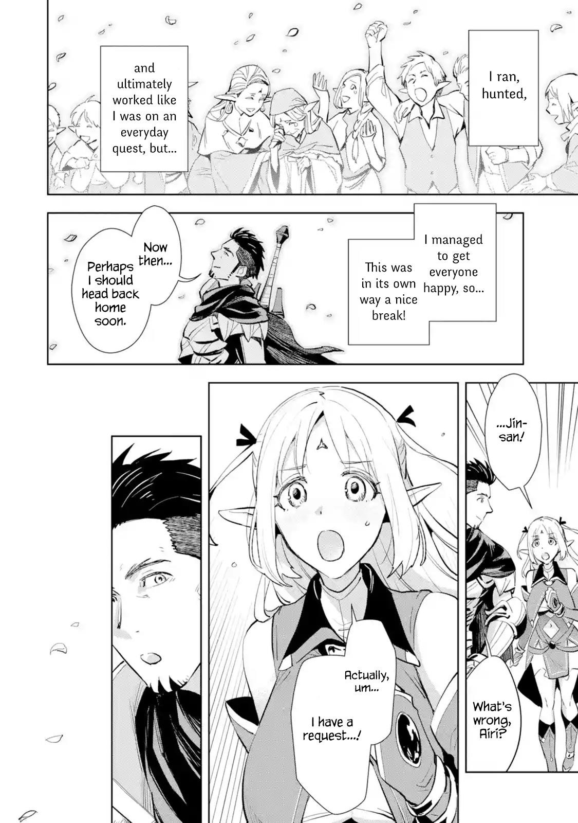 The Ultimate Middle-Aged Hunter Travels To Another World ~This Time, He Wants To Live A Slow And Peaceful Life~ Chapter 4.2 - Page 4